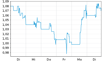 Chart Illumin Holdings Inc. - 1 Woche